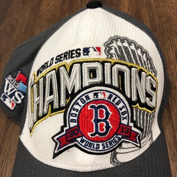 New Era Boston Red Sox Cap Hat 39Thirty World Series Champion 2013 Flex Fit OSFM - Picture 10 of 11